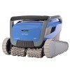 Baseino valymo robotas Dolphin SUPREME M600 (dugnas, sienos ir vandens linija; dvigubas kombinuotas filtro krepšelis + 2 panelės, CB+PVC šepetys, vežimėlis, programėlė)